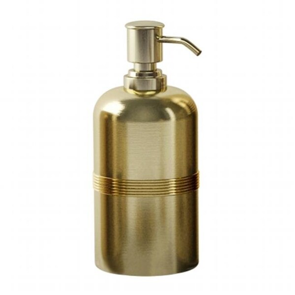 Nu Steel NuSteel JW6H NuSteel Jewel Gold Finish Soap & Lotion Pump JW6H - main